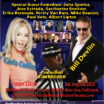 Buy 2 TippingComedians.com Comedy Show Tickets at the Fallbrook Mission Theater 8/26/23 & Get 1 Bates Nut Farm Drive In General Admission Movie Night Ticket